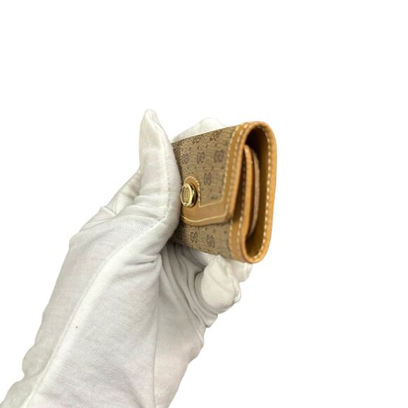 Vintage Gucci Key Holder Case Light Brown GG Pattern Key Case - Picture 9 of 10